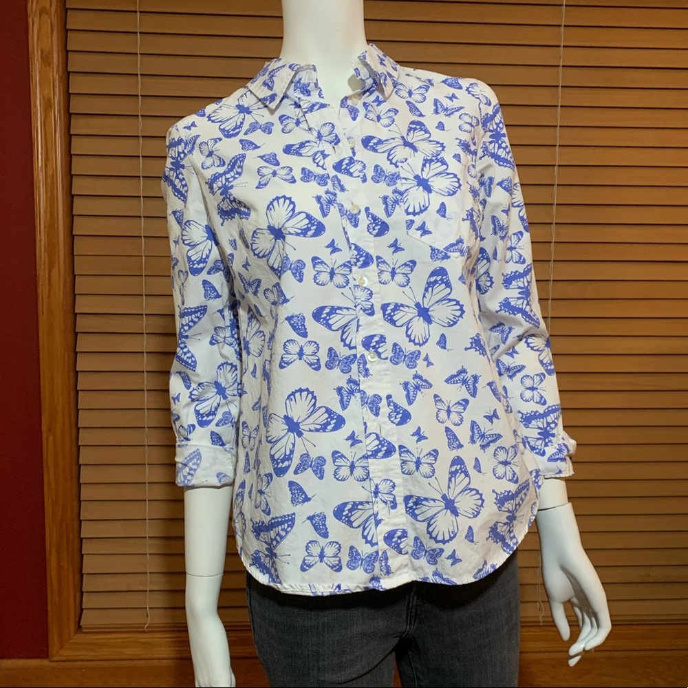 Butterfly Button Down - Picture 2 of 7